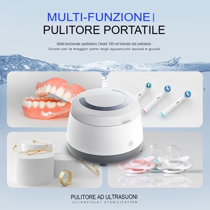 Pulitore a ultrasuoni multifunzionale